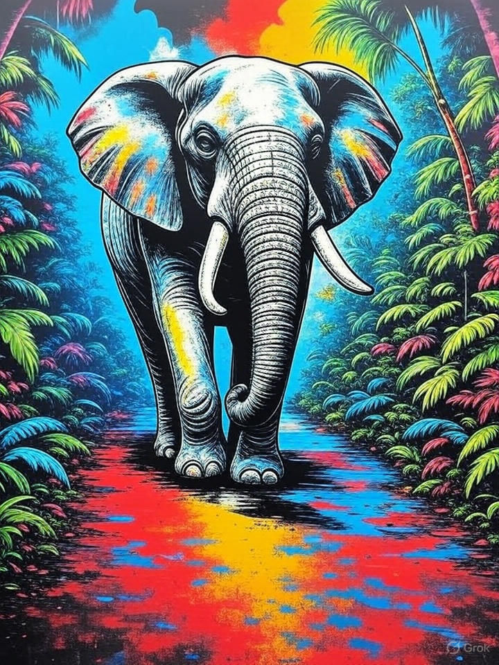 "The Elephant Celebes" by Max Ernst (1921)