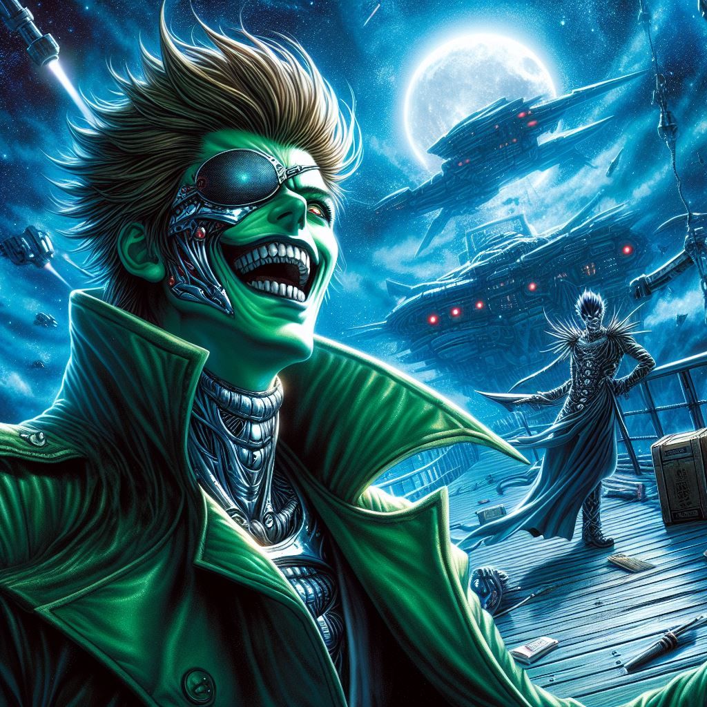 Captain Smilin' Jacs' Rogues Gallery: Jolly Rogg-Er, King of the Space Pirate League