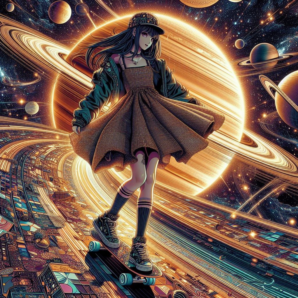 Skating On Saturn's Rings Is Awesome!๐ช๐น๐