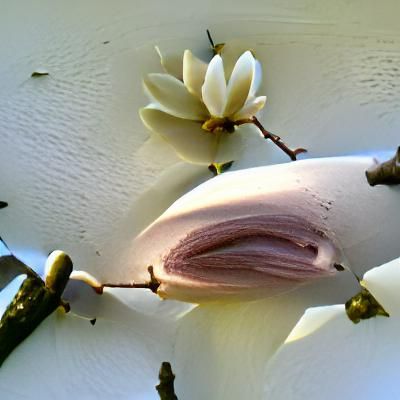 Magnolia Blooming