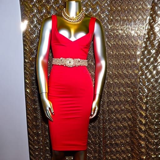 The red dress