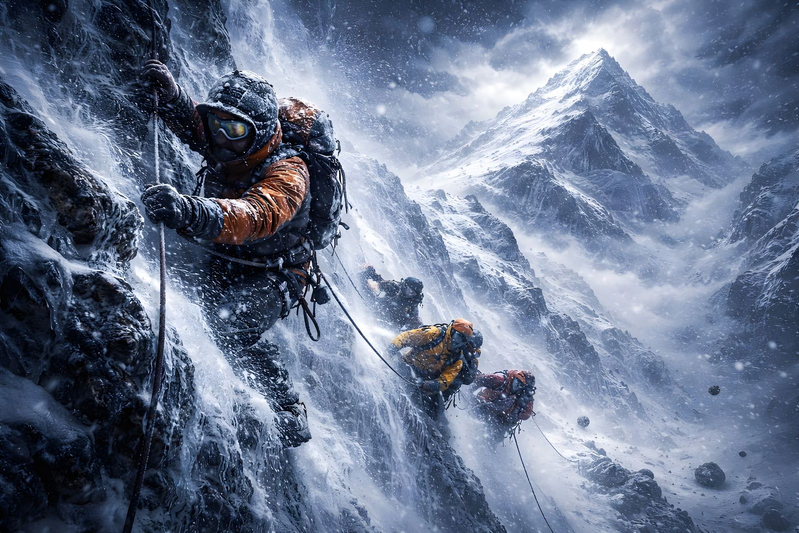 Battles with Nature: Climbing Everest