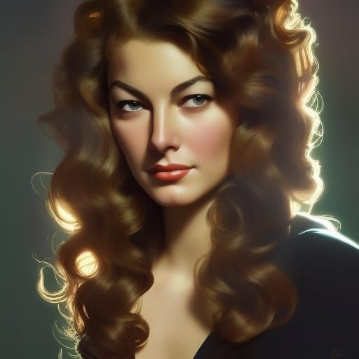 Ava Gardner - AI Generated Artwork - NightCafe Creator