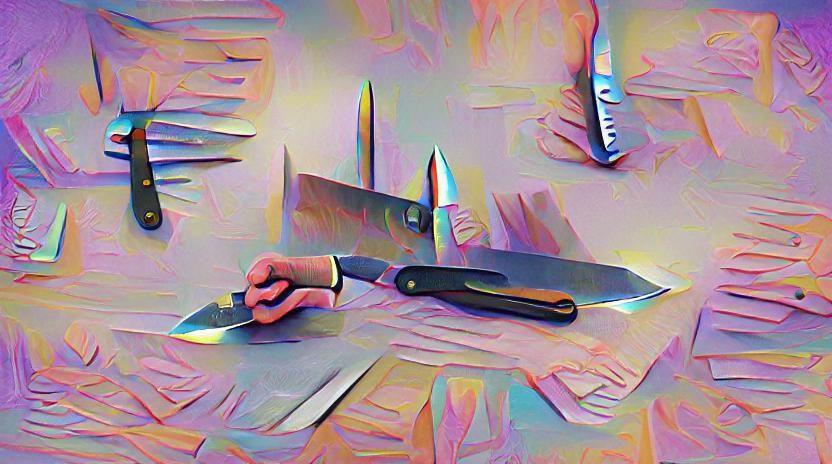 working for the knife