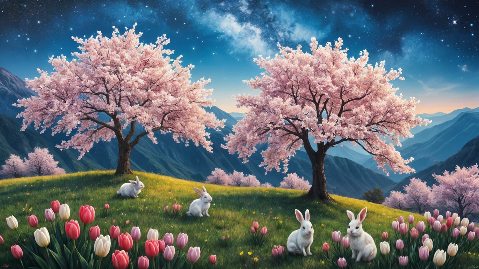 spring landscape  by @skeller