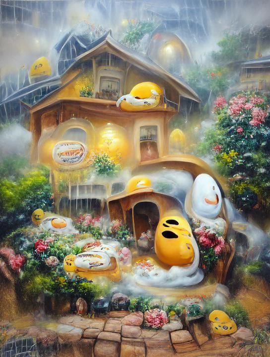 Gudetama's house