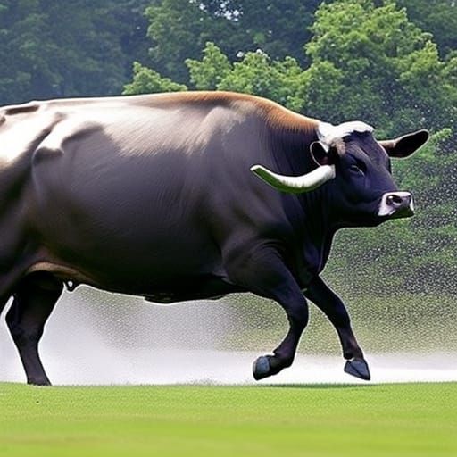 big fat cow