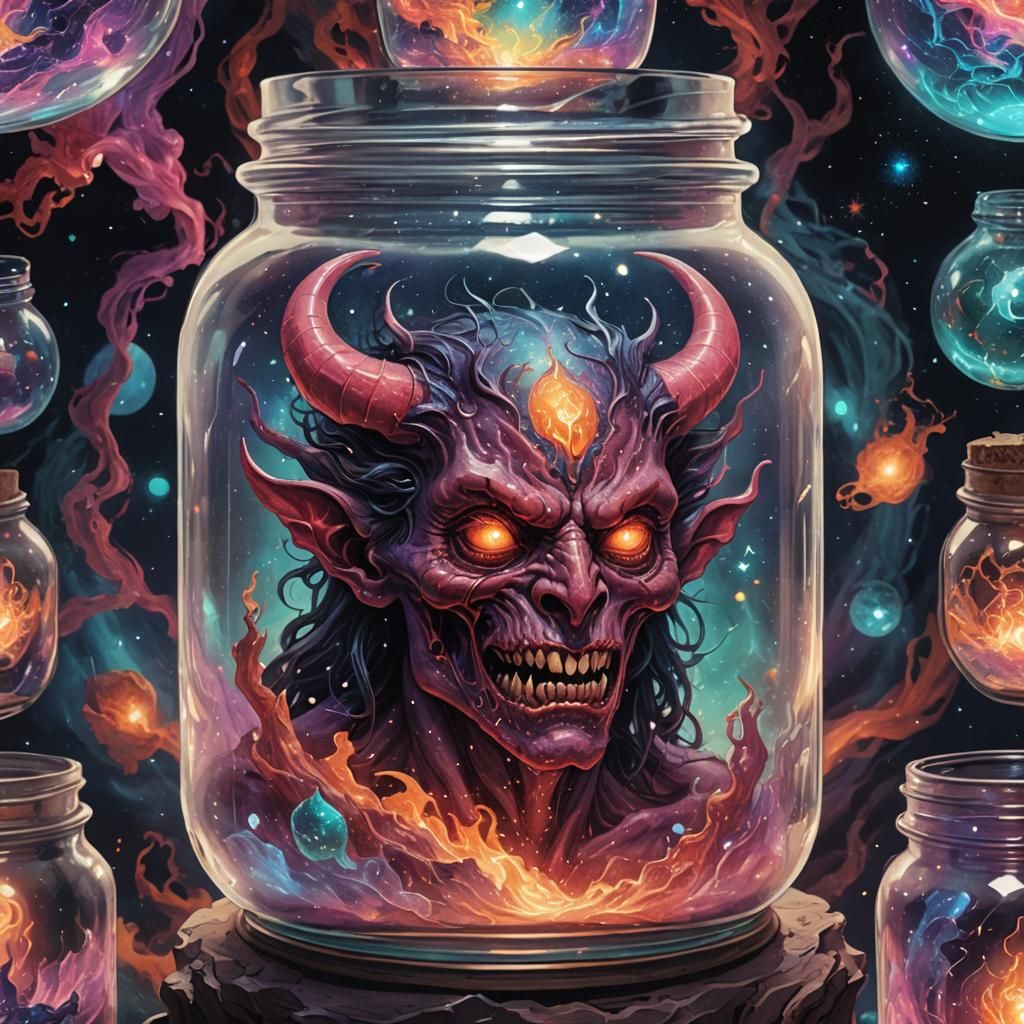 Demon in a jar