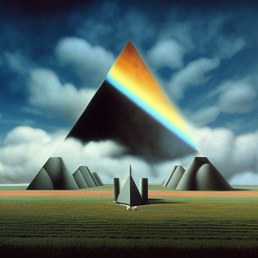 detailed matte painting of Pink floyd album animals artwork ...