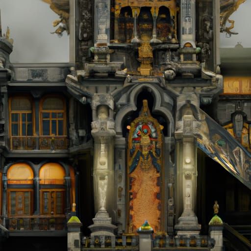 art nouveau rococo architecture