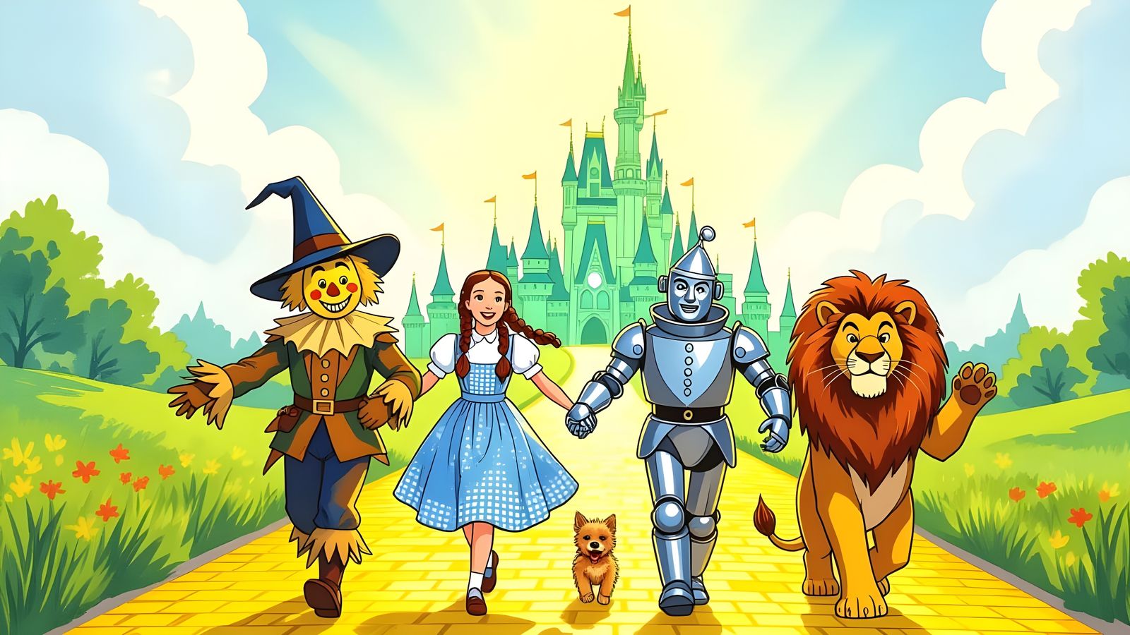 You're Out Of The Woods in The Wizard Of Oz  by @Gary Murakami