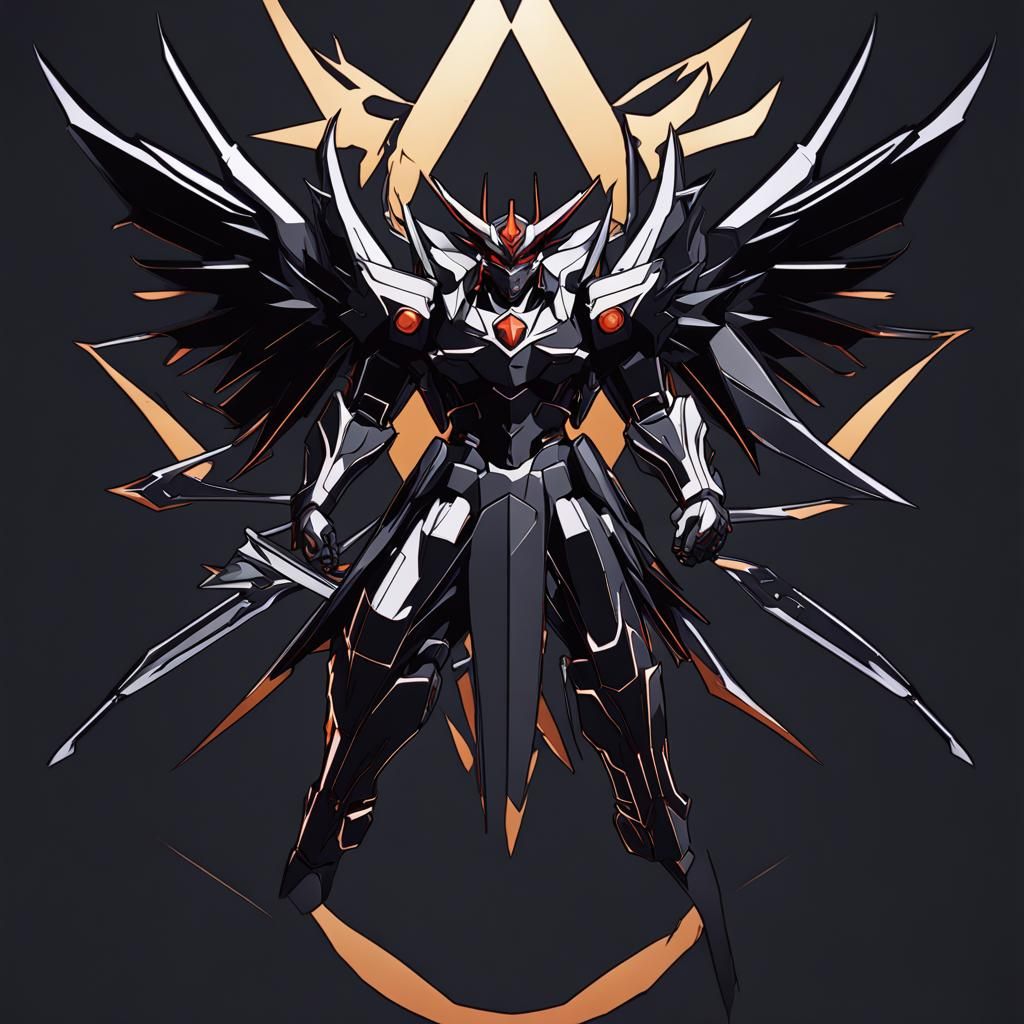 Evil Gundam - Ai Generated Artwork - Nightcafe Creator