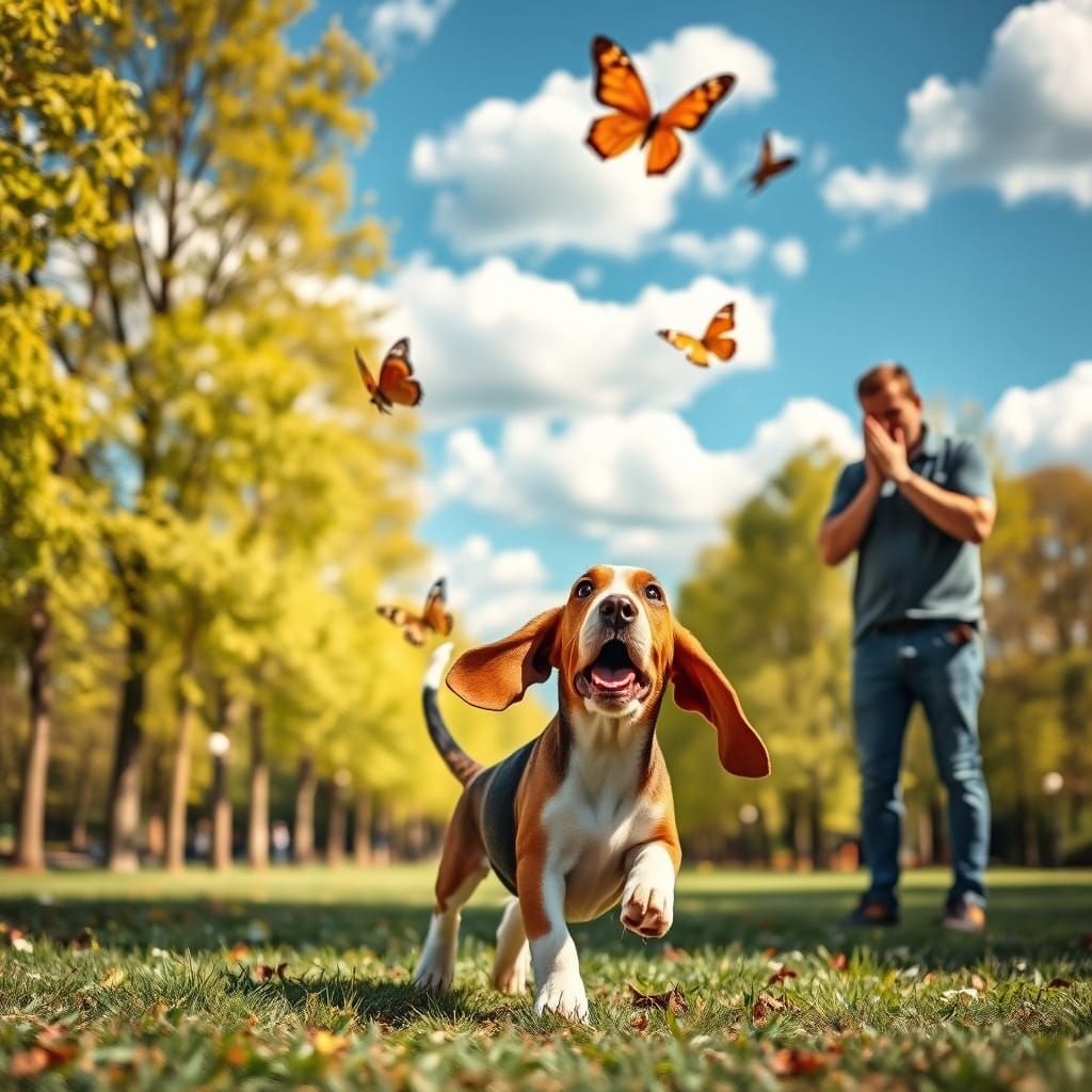 Basset Hound puppy  by @ASH242