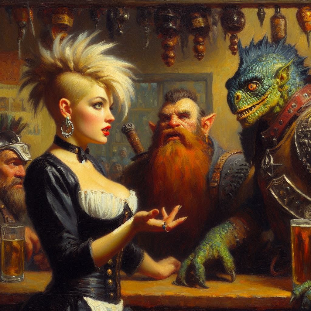 The New Bartender Was Very Popular