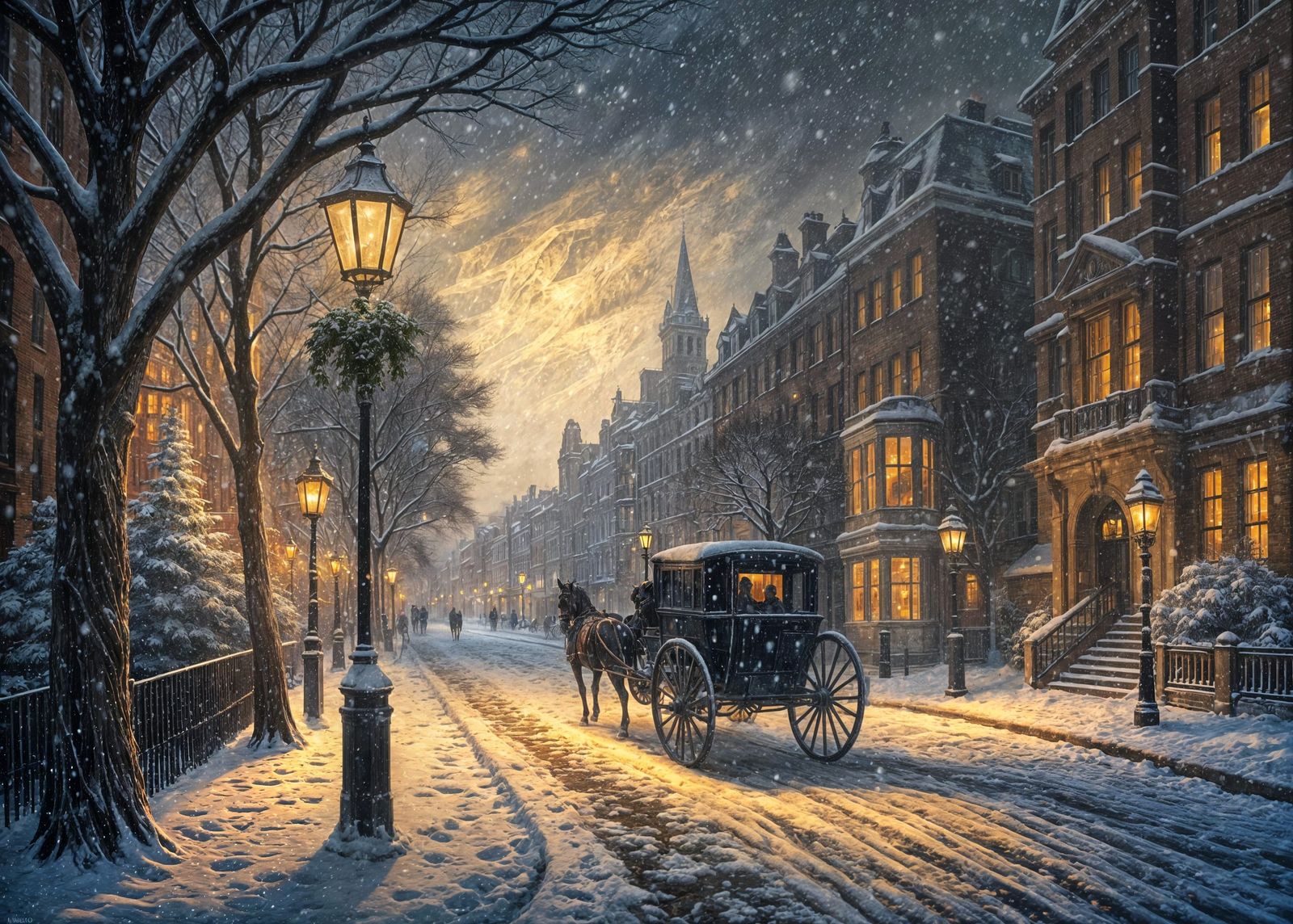 The winter carriage  by @Francis H