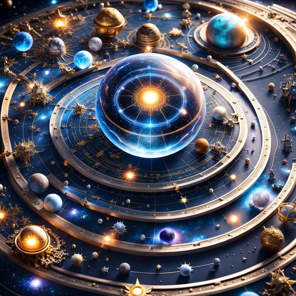 galactic map  by @Sarah