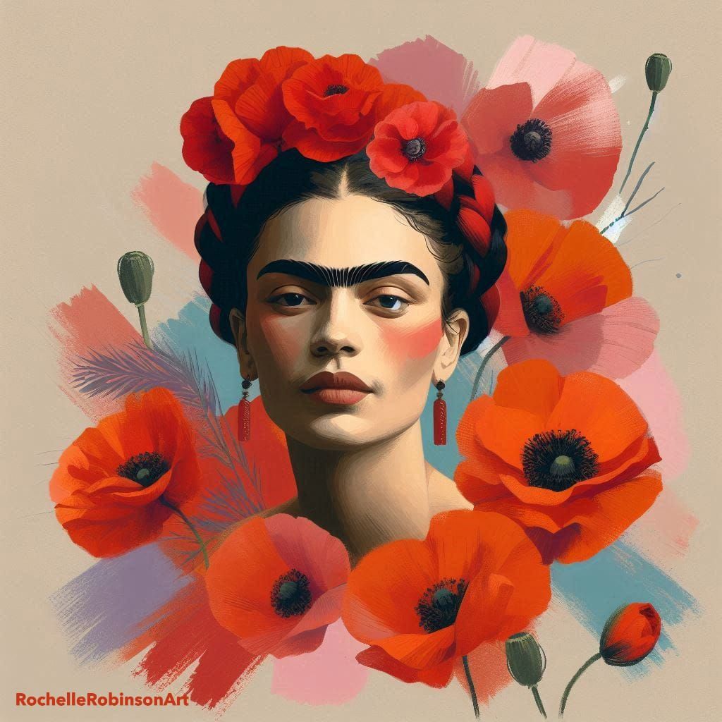 Frida and Poppies