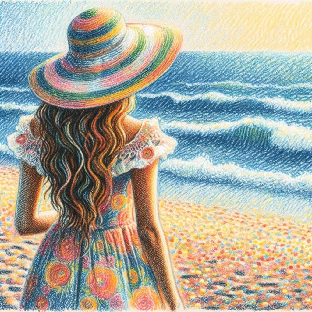 Sunny days down by the sea