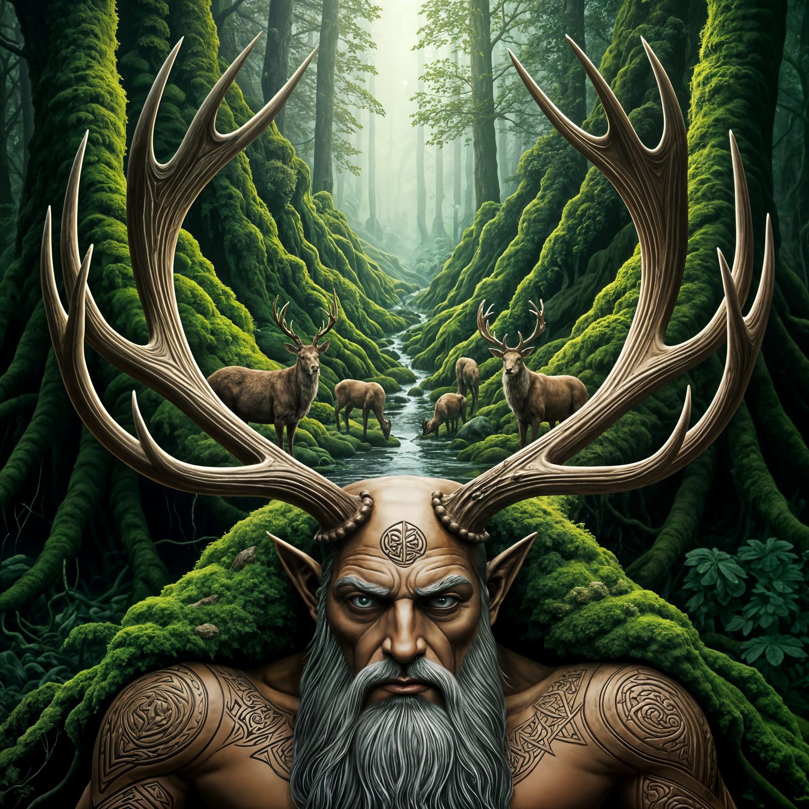 Cernunnos  by @TibTibs
