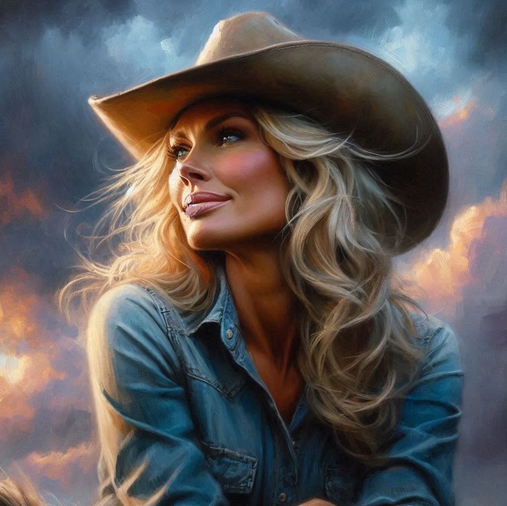 Portrait "Pretty Rancher"