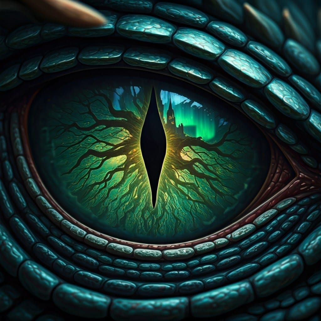 Eye of the Dragon  by @Thomas