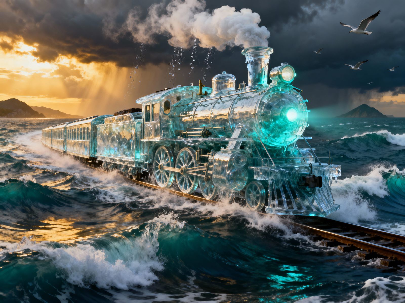 The Ocean Express  by @Willow Strawberry