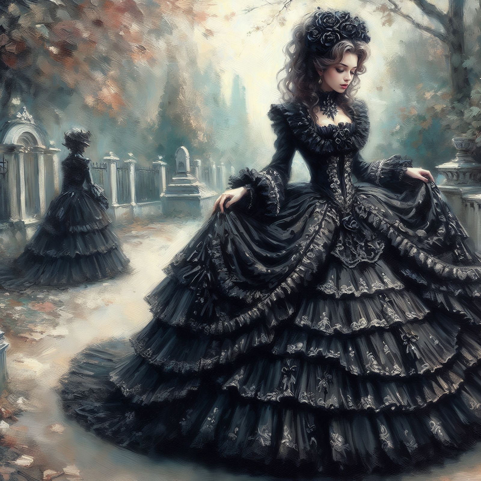 She visits him every day...