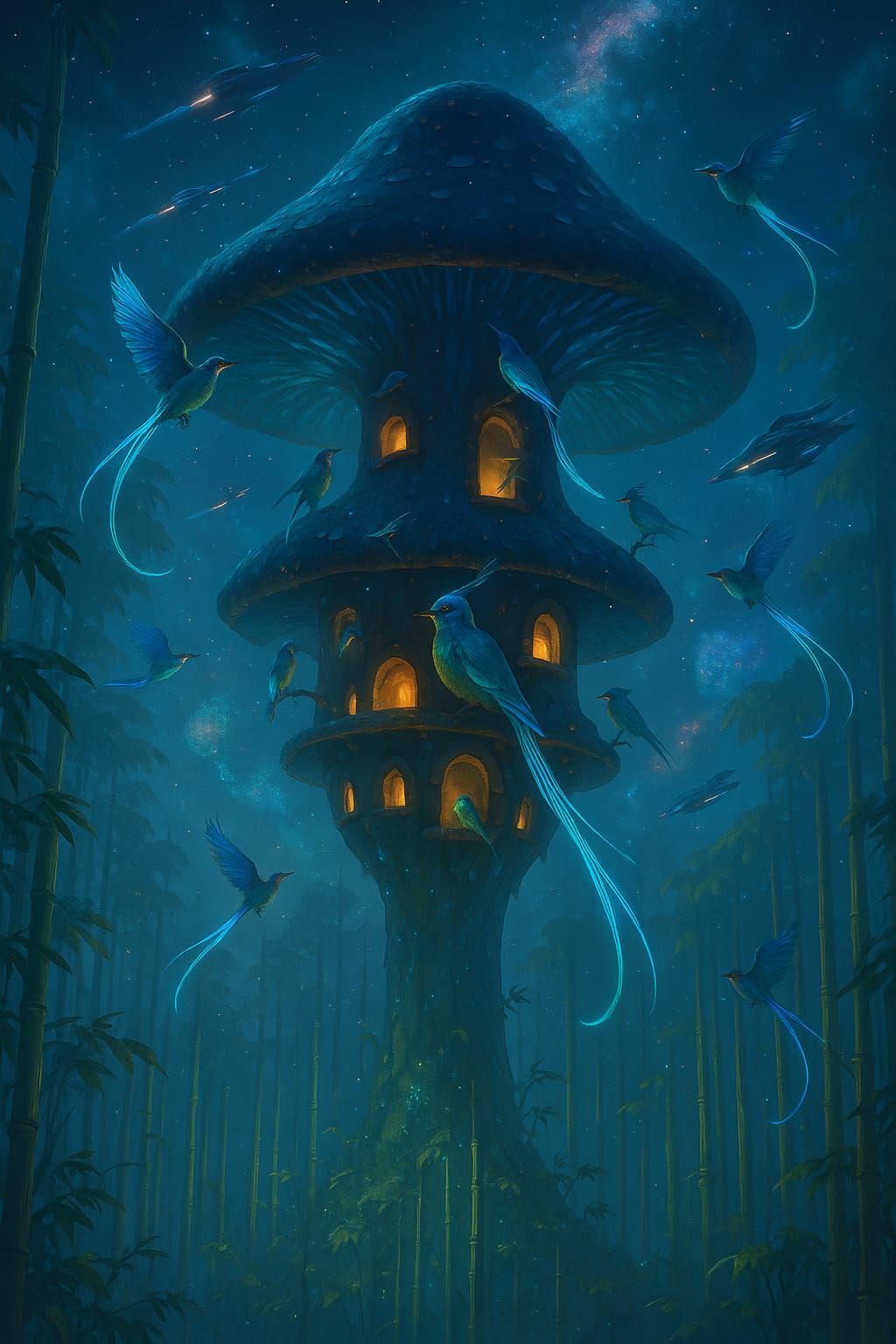 A futuristic birdhouse 2