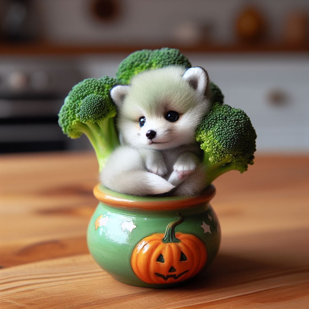 Teeny tiny fox pup