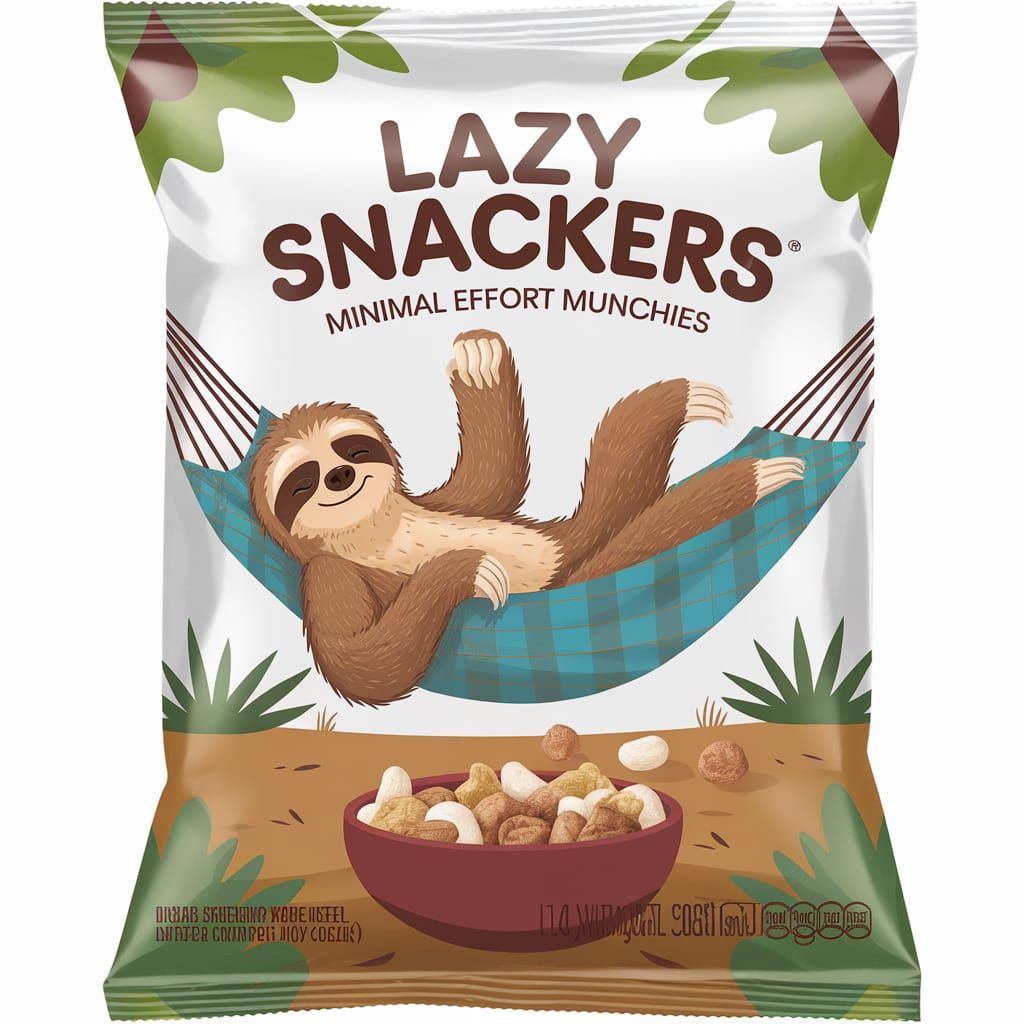 Lazy Snackers  by @Chickadee