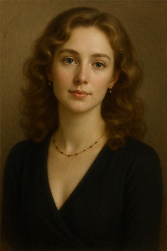 Portrait of Eveline Moreau