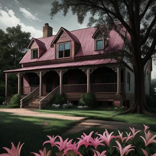 Pink Lillies