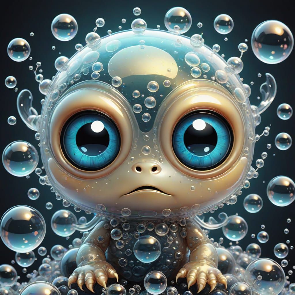 Bubbliboo  by @Black Bird