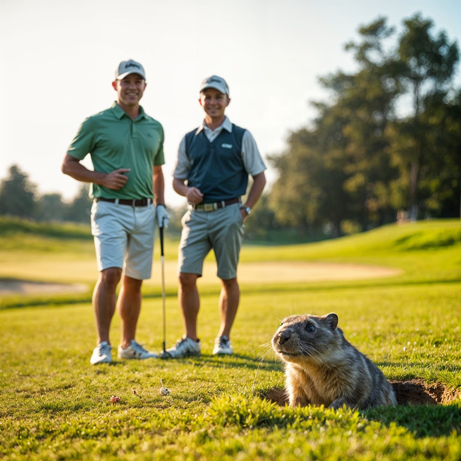 Not a hole in one  by @Damaz