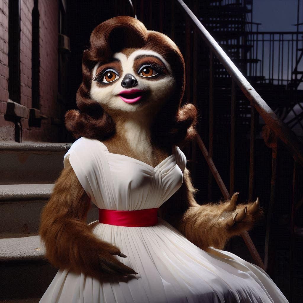 Slothalie Wood, as Maria in “West Side Story”