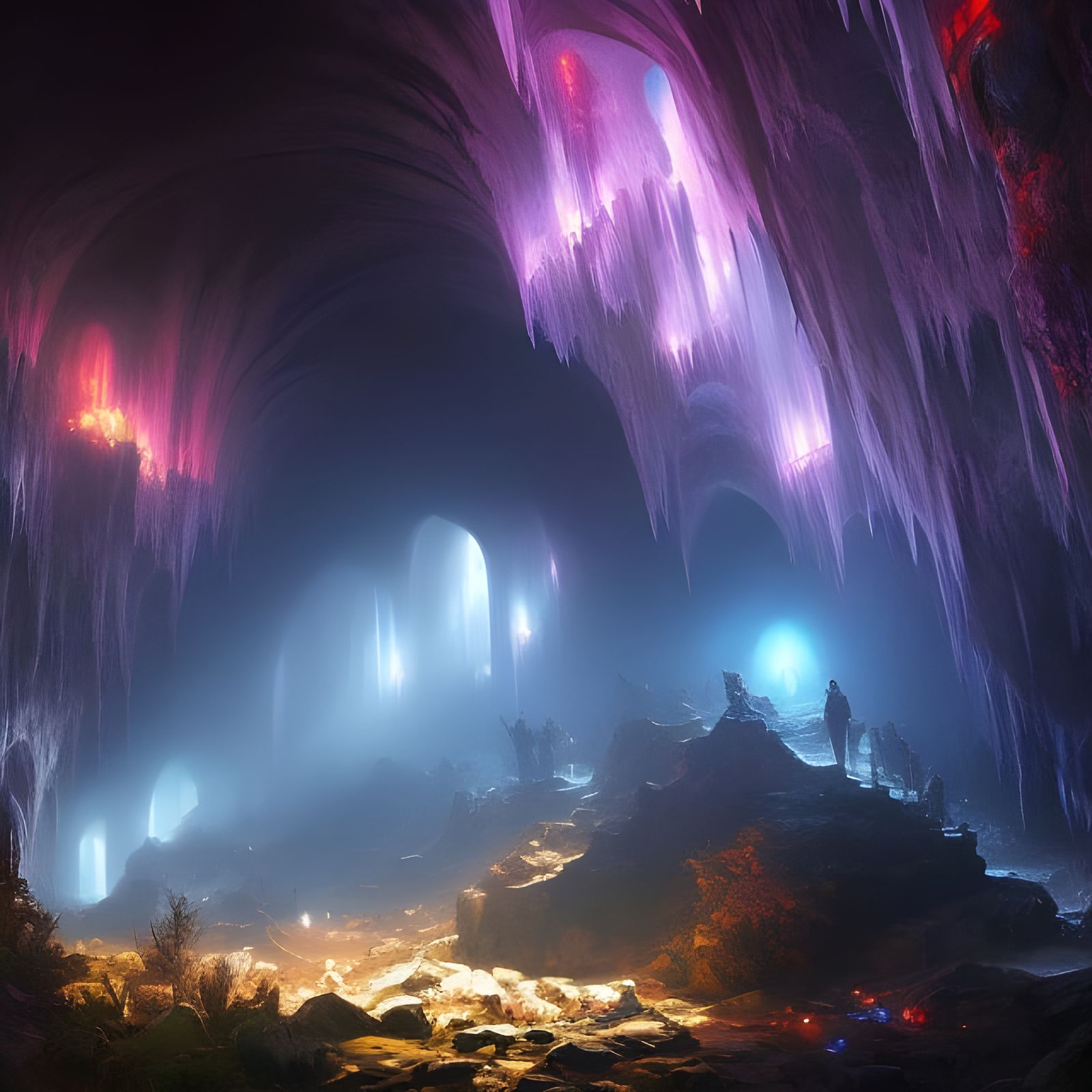 The Crystal Cave  by @Lukman Febrianto