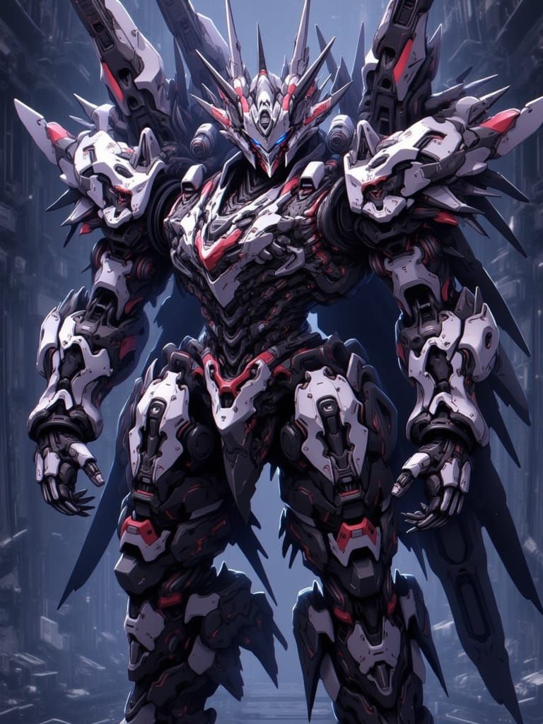 <lora:Extreme Gundam:1.0> .