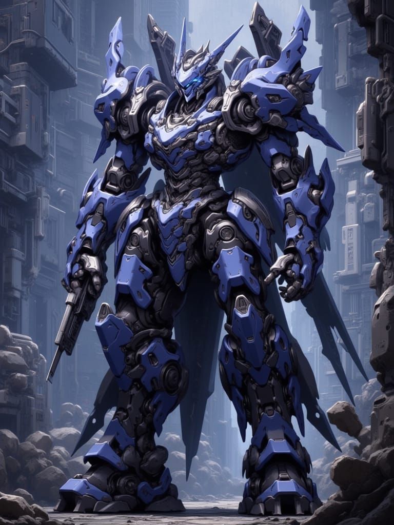 <lora:Extreme Gundam:1.0> .