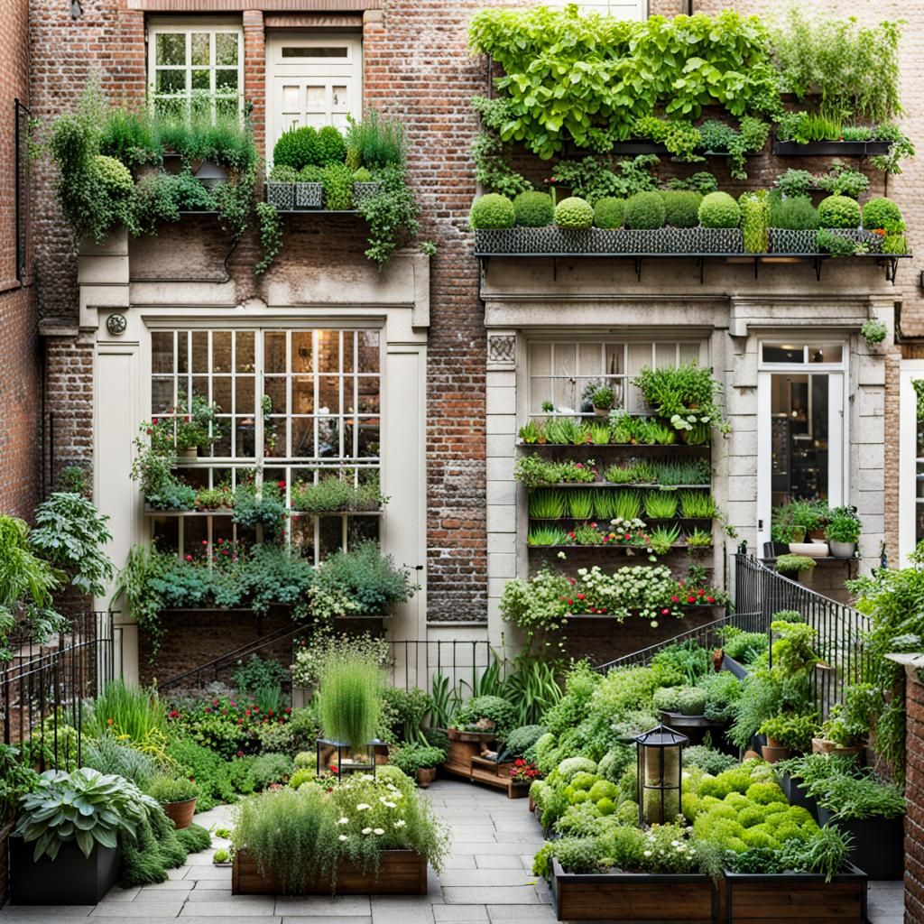 Urban Gardens  by @Anonymous User