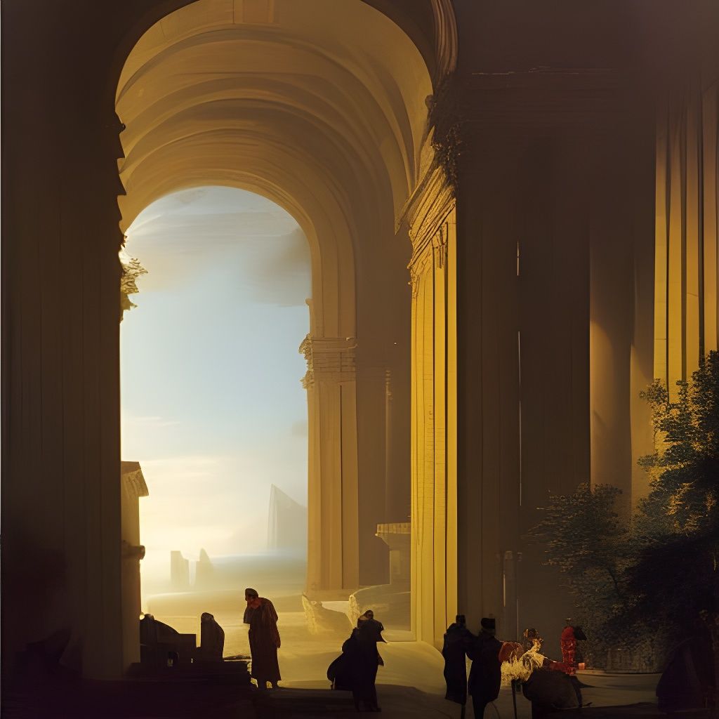 Artist Test Hubert Robert AI Generated Artwork NightCafe Creator   AXbccfjuwyl27mk8QfdN  1  52orx 2x 