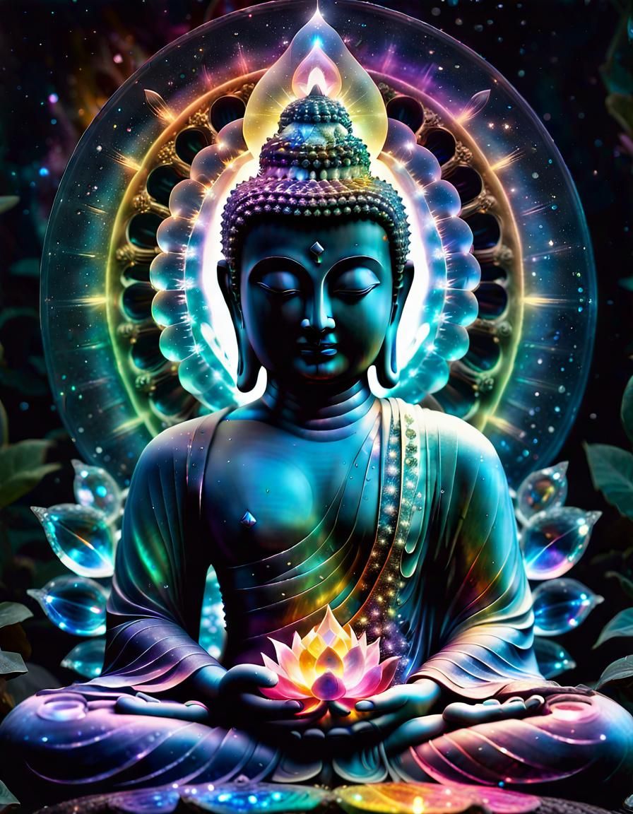 Mystical Buddha - AI Generated Artwork - NightCafe Creator