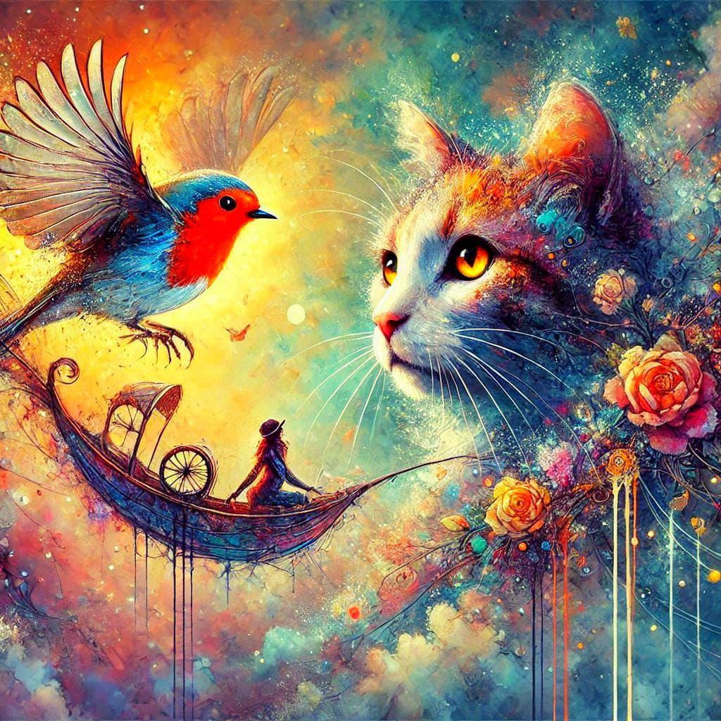 THE DREAM OF THE CAT