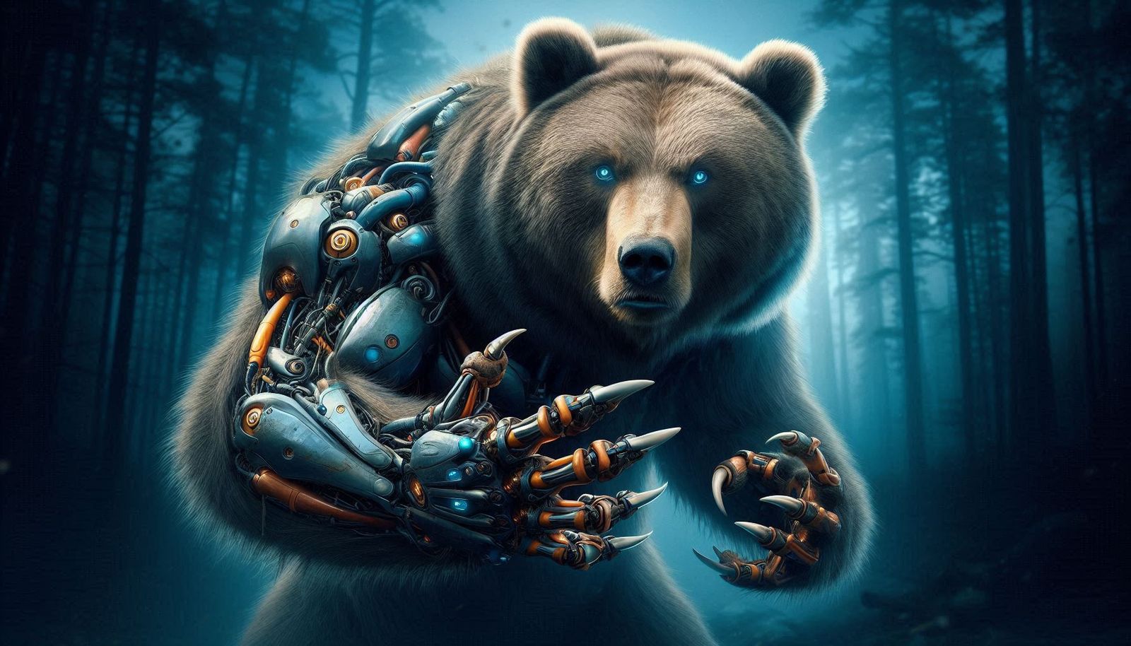 Cyborg Bear