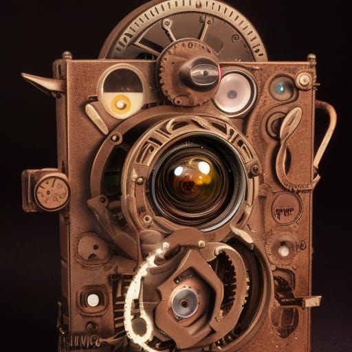 a Camera from another dimension, His name is Jeff