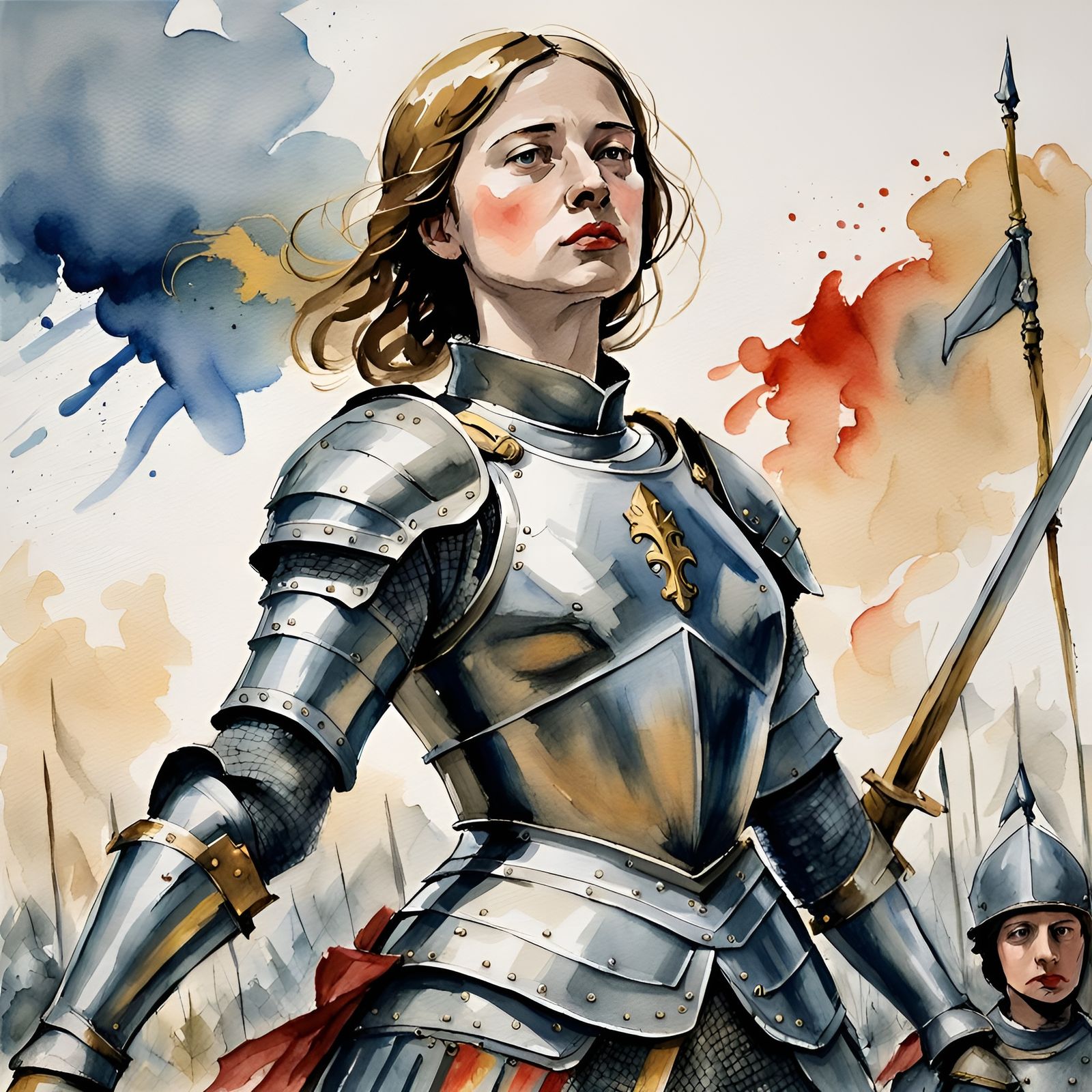 Joan of Arc - AI Generated Artwork - NightCafe Creator