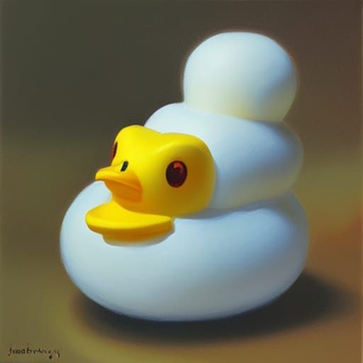 Rubber ducky reincarnation - AI Generated Artwork - NightCafe Creator