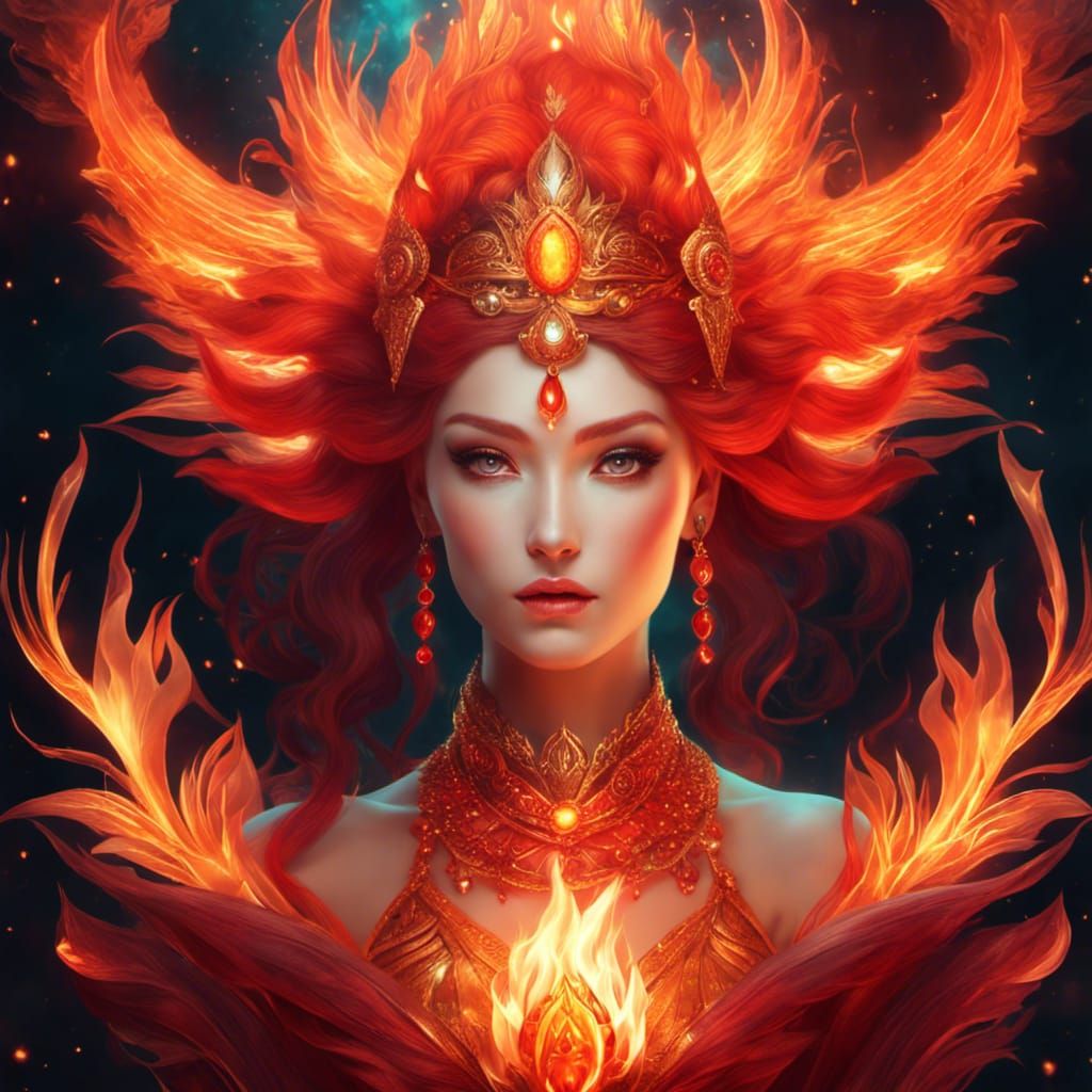 Sun Goddess - AI Generated Artwork - NightCafe Creator