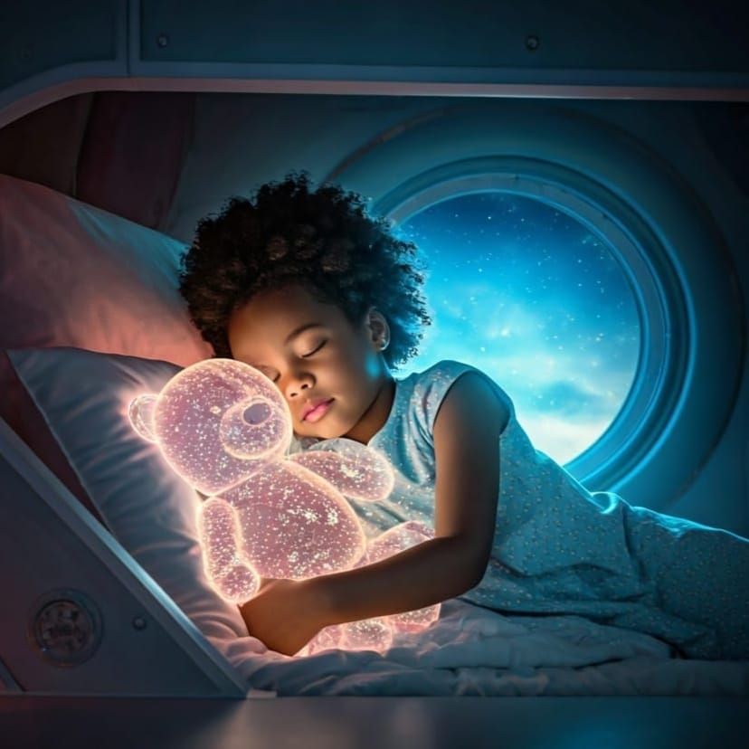 Cosmic Cuddles  by @Yanciepants