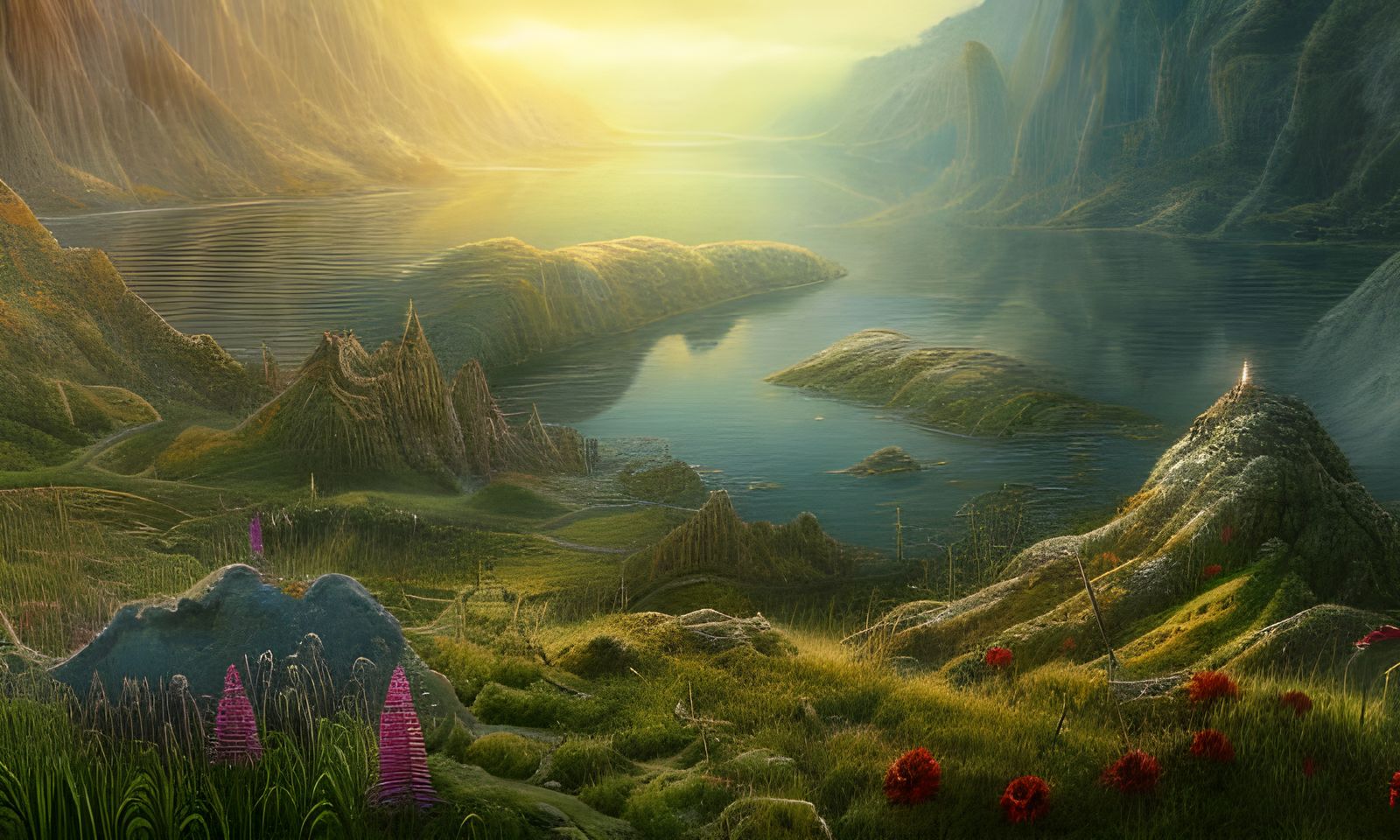 "Lord Of the Rings' Landscape