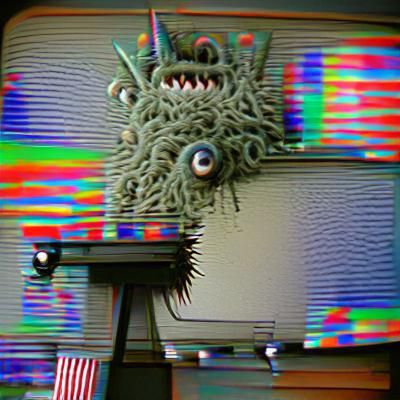 television Static monster